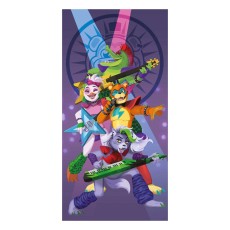 Halantex Five Nights at Freddy´s Beach Towel 140 x 70cm - Kokvilnas pludmales dvielis
