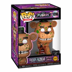 Funko POP! Fusion Five Nights at Freddy's Figure 9cm - Freddy Fazbear with Pizza Launcher Chase (1096) - Vinyl figure