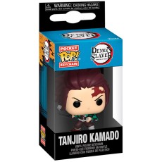 Funko Pocket POP! Demon Slayer Kimetsu no Yaiba Keychain - Tanjiro Kamado - Vinila atslēgu piekariņš