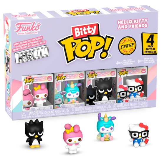 Funko POP! Hello Kitty and Friends Bitty Figures 2.5 cm (4 pcs.) - My Melody - Komplekts vinila figūriņas