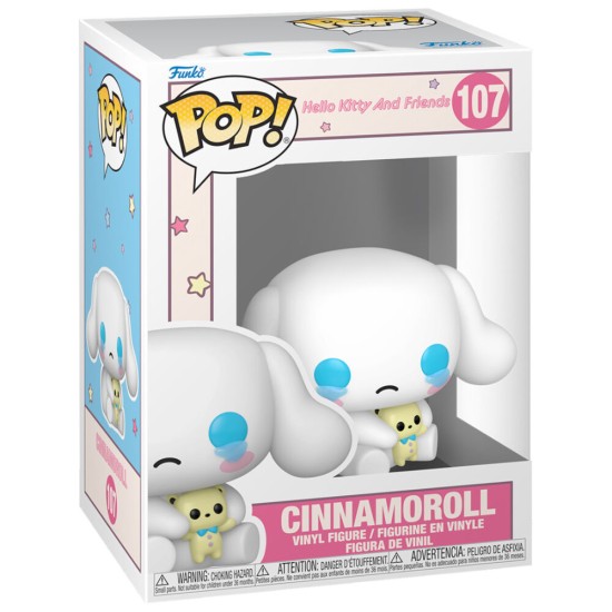 Funko POP! Hello Kitty Sanrio Figure 9cm - Cinnamoroll (107) - Vinila figūriņa