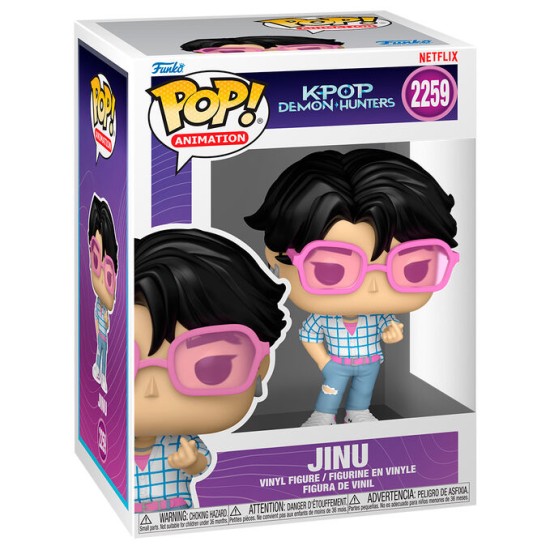 Funko POP! Kpop Demon Hunters Figure 9cm - Jinu (2259) - Vinyl figure