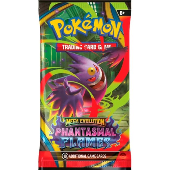 Pokemon Super Card Game TCG Trading Cards - Phantasmal Flames - ME02 EN - Kāršu spēle