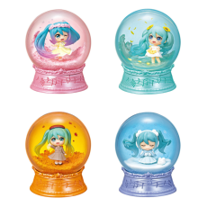 Re-Ment Hatsune Miku Mini Snowglobes Scenery Domes Blind Box Figure - Plastic figure