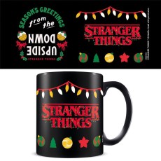 Pyramid Stranger Things Seasons Greetings Upside Down Mug 325ml - Krūze
