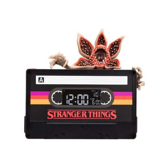Paladone Stranger Things Cassette Demogorgon Alarm Clock 15cm - Modinātājs