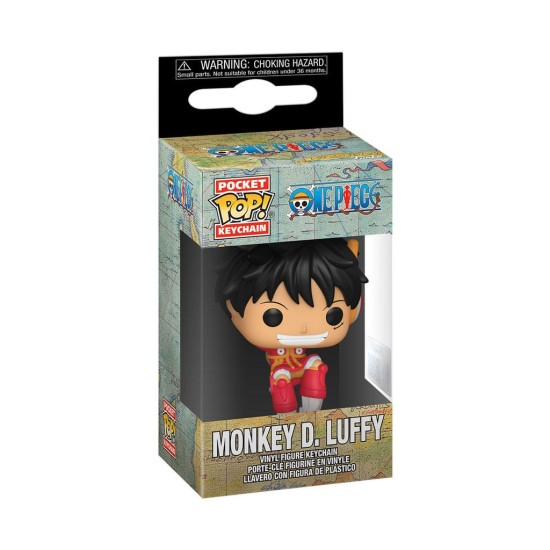 Funko Pocket POP! One Piece Keychain - Luffy (Egghead) - Vinila atslēgu piekariņš