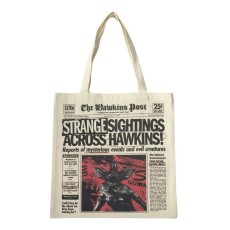 Cerda Stranger Things Tote Shopping Bag 39 x 36 cm - Newspaper - Iepirkumu soma