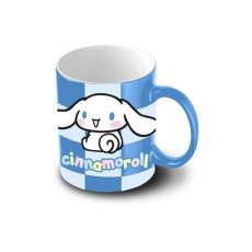 Karactermania Hello Kitty Cinnamoroll Vichy Ceramic Mug 400ml - Krūze