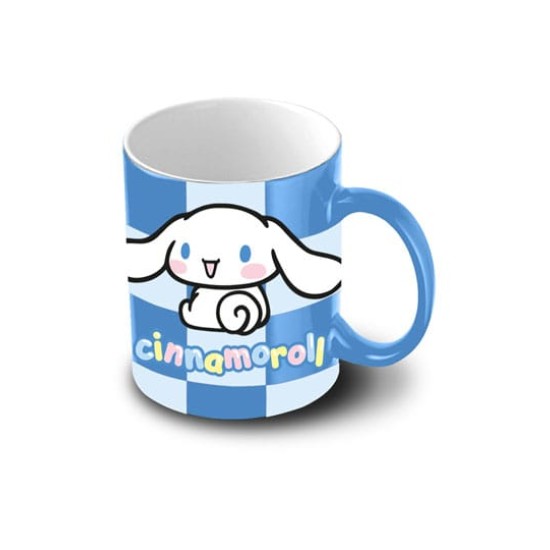 Karactermania Hello Kitty Cinnamoroll Vichy Ceramic Mug 400ml - Krūze