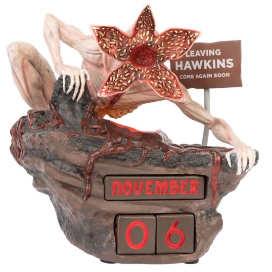 Grupo Erik Stranger Things Demogorgon 3D Perpetual Calendar - Mūžīgs kalendārs