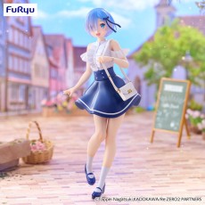 Furyu Re:Zero Starting Life in Another World Trio-Try-iT Ver. Date Plan Figure 21cm - Rem - Plastmasas figūriņa