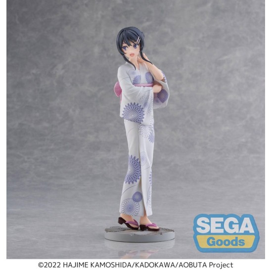 Furyu Rascal Does Not Dream of Bunny Girl Senpai Luminasta Figure 22cm - Mai Sakurajima Yukata - Plastmasas figūriņa