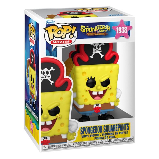 Funko POP! SpongeBob SquarePants  Figure 9cm - SquarePants (Pirate) (1938) - Vinyl figure