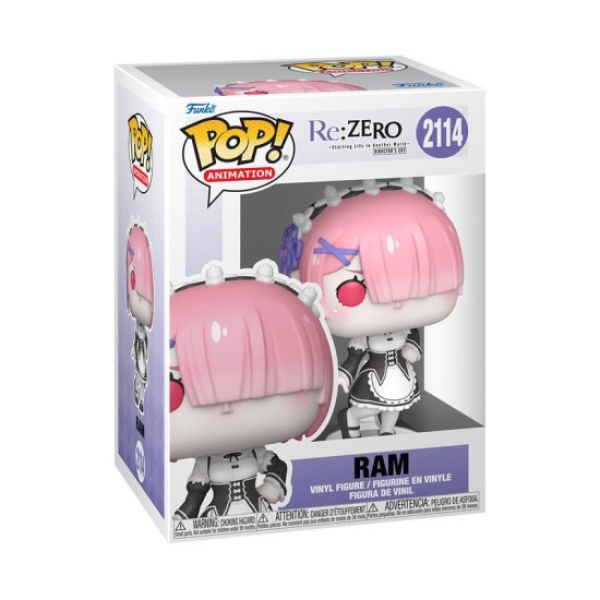 Funko POP! Re:Zero Figure 9cm - Ram (2114) - Vinyl figure