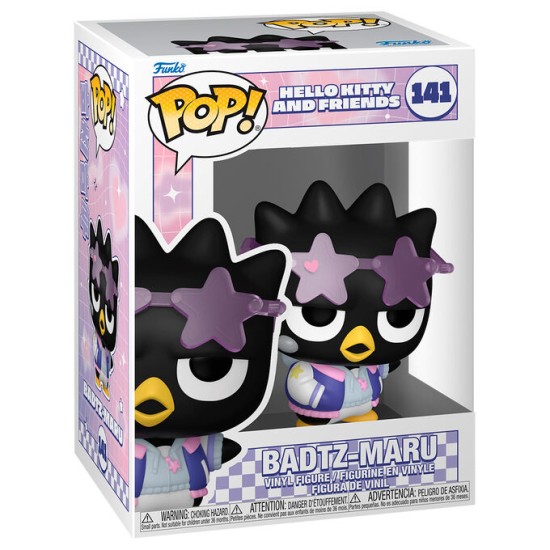 Funko POP! Hello Kitty and Friends Figure 9cm - Badtz-Maru (141) - Vinila figūriņa