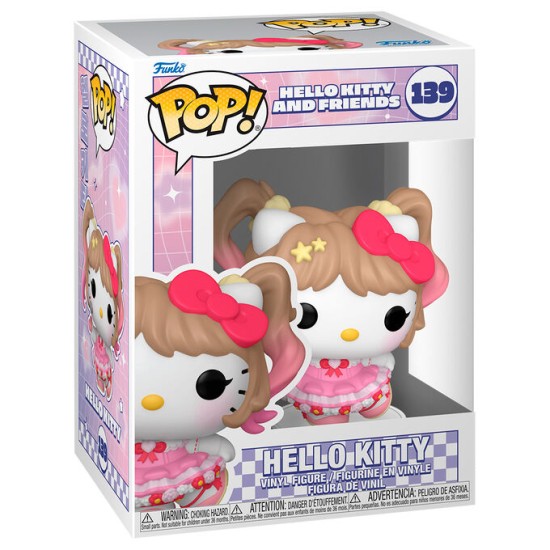 Funko POP! Hello Kitty and Friends Figure 9cm - Hello Kitty (139) - Vinila figūriņa