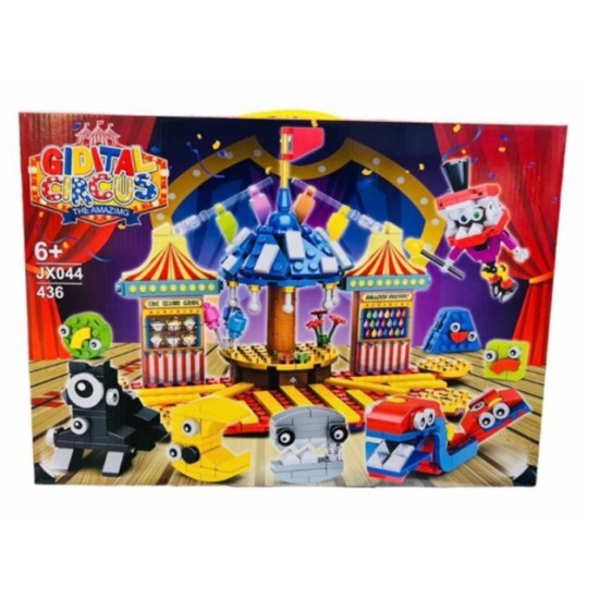 The Amazing Digital Circus Constructor JX044 - 436 pcs. - Конструктор