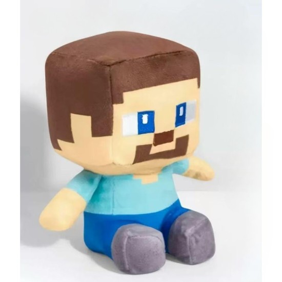 Minecraft Plush Toy 28 cm - Steve - Плюшевая игрушка