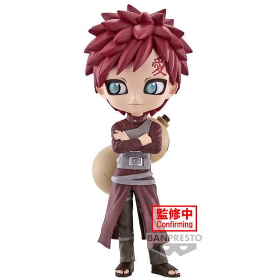 Banpresto Naruto Shippuden ver.A Figure 14cm - Gaara Q posket - Plastmasas figūriņa