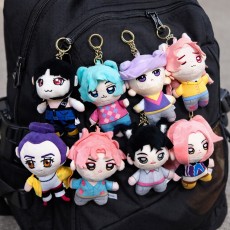 KPop Demon Hunters Assorted Plush Keychain 14cm