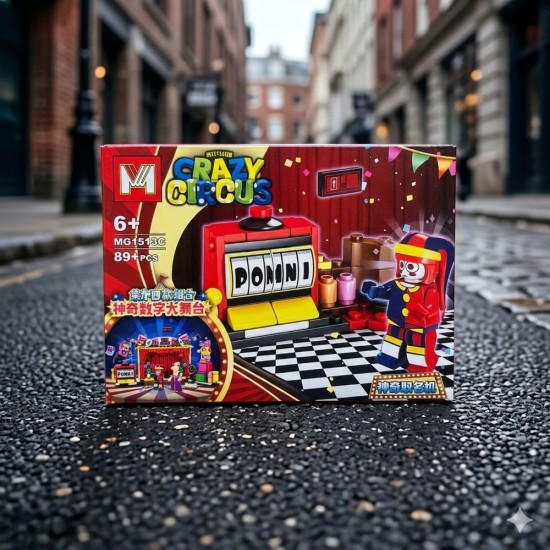Crazy Circus Constructor MG1513C - 89+ pcs - Konstruktors