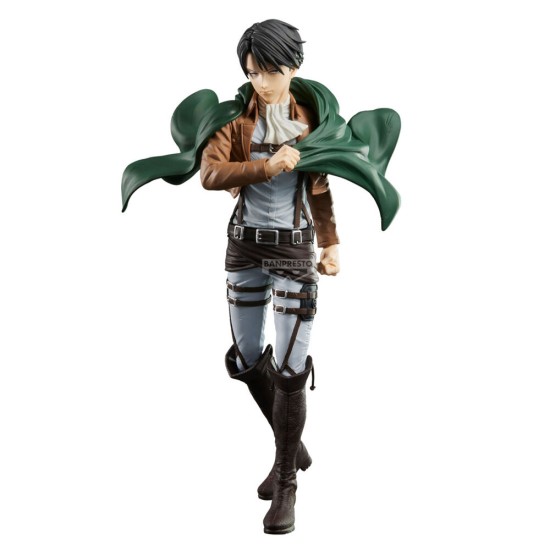 Banpresto Attack On Titan Figure 27cm - Levi Grandista - Пластмассовая фигурка