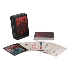Paladone Stranger Things Playing Cards with Metal Box - Spēļu kārtis