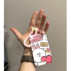 3D Silicone Keychain with Card Holder - BT21 - Line Friends - Sweet Cony - Silikona atslēgu piekariņš ar karšu turētāju
