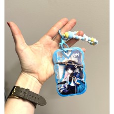 Genshin Impact Plastic Card Holder / Keychain - Wanderer - Atslēgu piekariņš / Plastmasas karšu turētājs ar tēlu