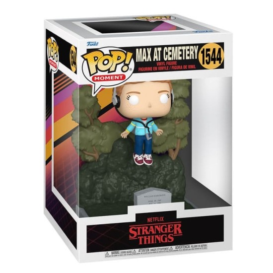 Funko POP! Stranger Things Moments Deluxe Figure 9cm - Max at Cemetery (1544) - Vinyl figure
