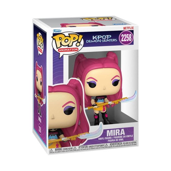 Funko POP! Kpop Demon Hunters Figure 9cm - Mirai (2258) - Vinyl figure