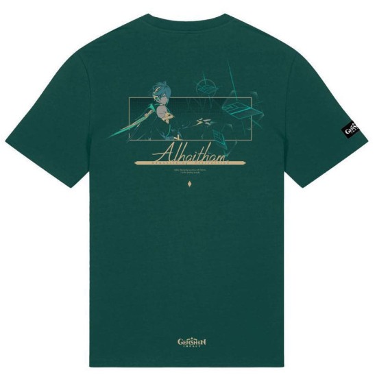 Park Agencies Genshin Impact Alhaitham Green T-shirt - L размер / Зелёный - Хлопковая майка / футболка
