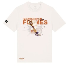 Park Agencies Genshin Impact Yoimiya Frolicking Flames T-shirt - S размер / Белый - Хлопковая майка / футболка
