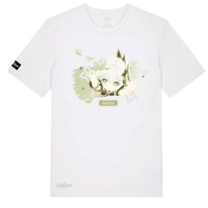 Park Agencies Genshin Impact Nahida T-shirt - S размер / Белый - Хлопковая майка / футболка