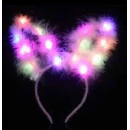 Glowing Bunny Ears - Hair Band V2 - Matu stīpiņa