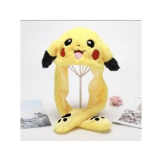 Pokemon Plush Hat with Moving Ears - Плюшевая шапка с движущимися ушами
