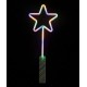 Neon LED Glowing Magic Wand - Star - Неоновая светящаяся волшебная палочка - Звезда