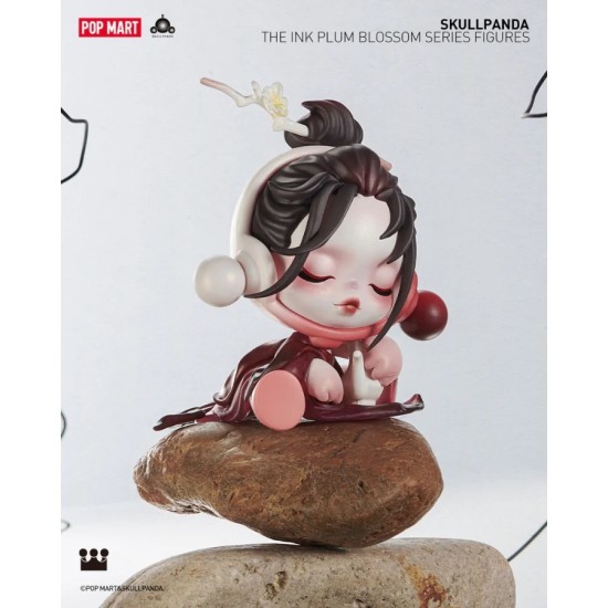 Pop Mart Skullpanda The Ink Plum Blossom Series Blind Box Random Figure - Пластмассовая фигурка